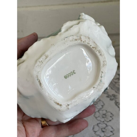 Vintage LEFTON Southern Belle with Flower Basket PLANTER #30008 6 1/2 - Picture 6 of 10